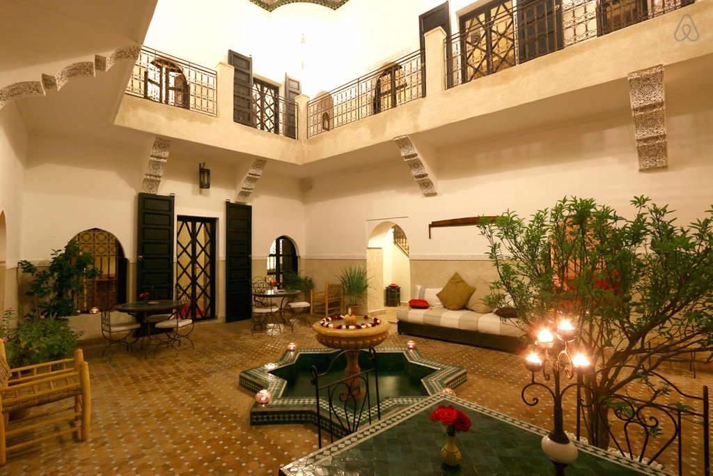 Riad Chez L'Africain Marrakesh Buitenkant foto
