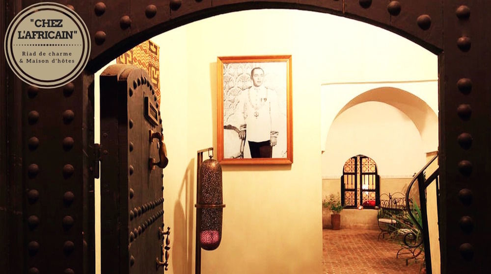 Riad Chez L'Africain Marrakesh Buitenkant foto